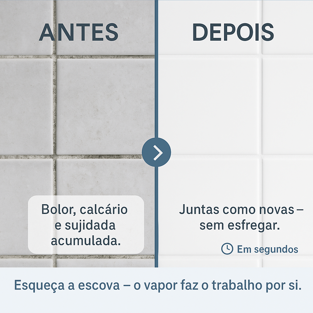 Limpa a Vapor Portátil Multi-superfícies™