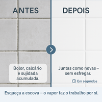 Limpa a Vapor Portátil Multi-superfícies™